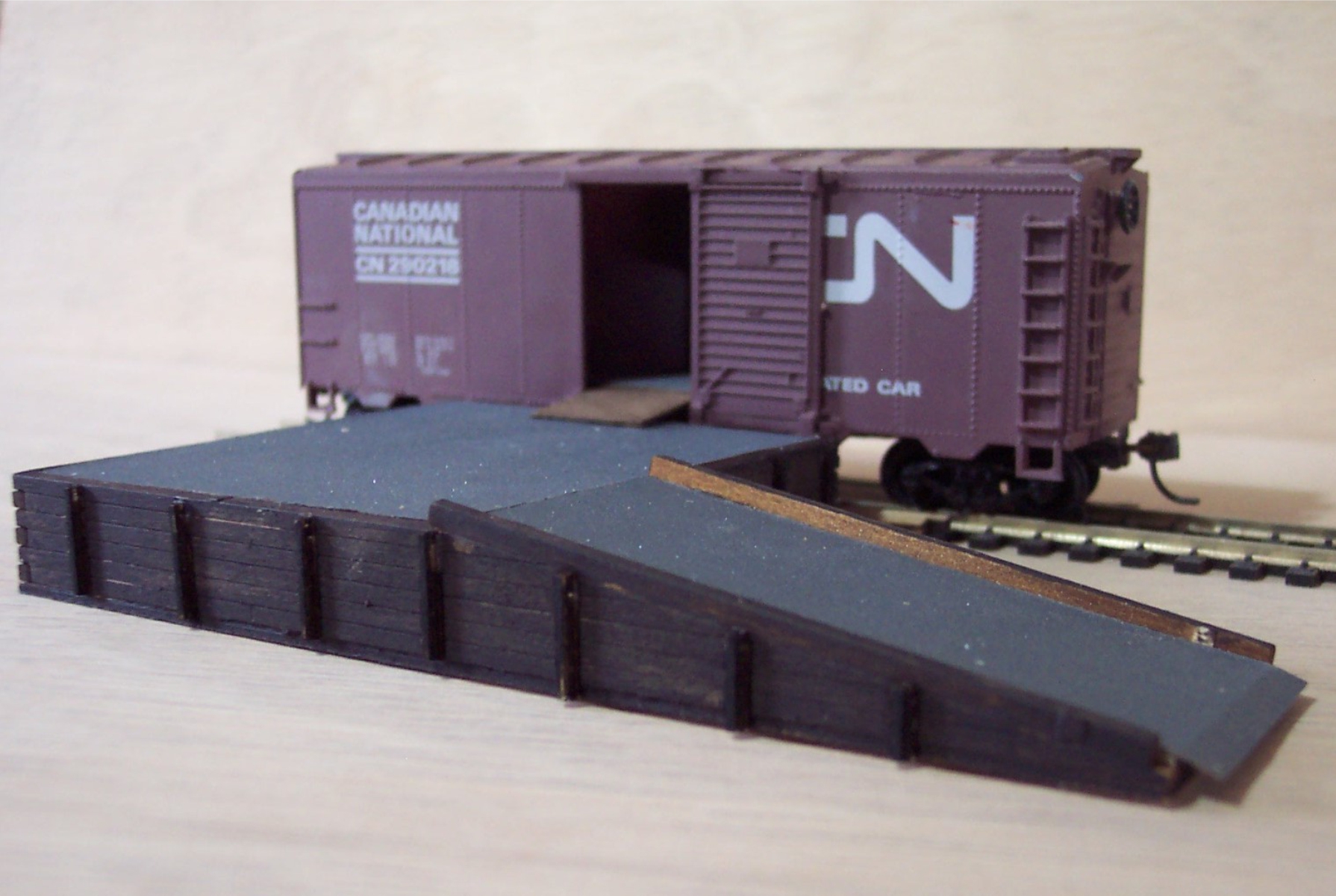 Loading platform. Loading platform