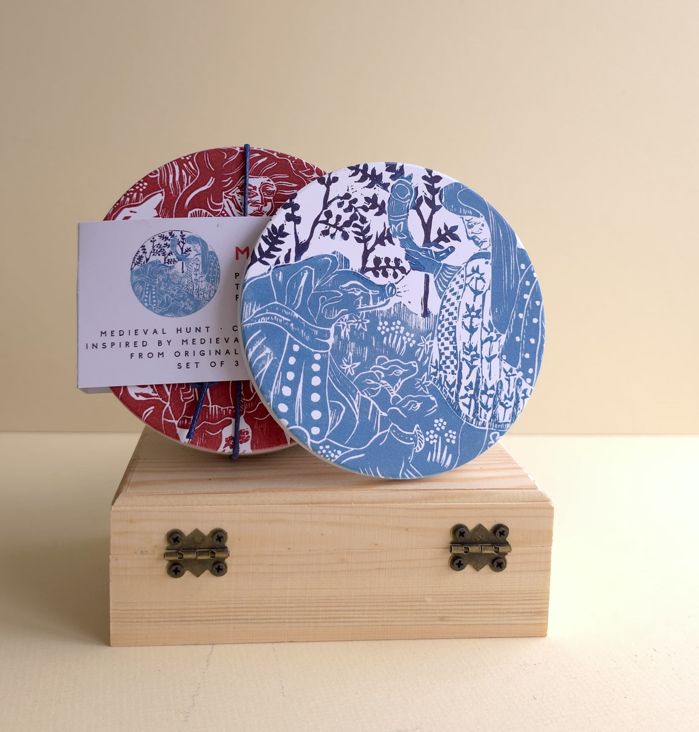 The Bear Single Ceramic Coaster