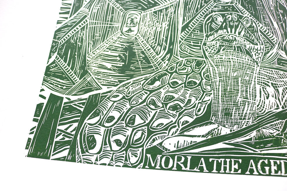 Thumbnail: Morla The Aged One Editioned Print