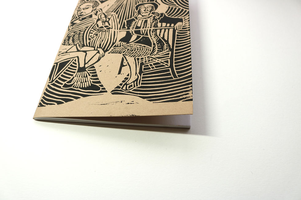 Thumbnail: A5 Kraft Sketchbook The Lion is Unfree