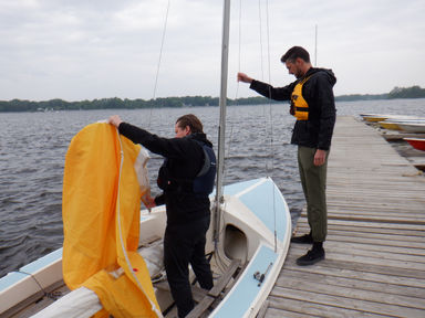 Second week of sail training