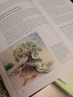 Illustration for book of Natural Sacred Places