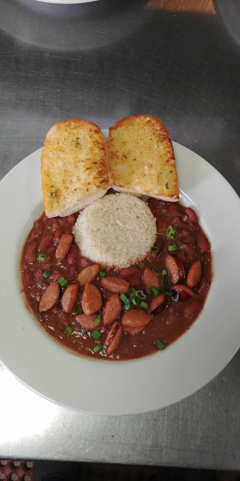 Flavors of Louisiana lunch menu