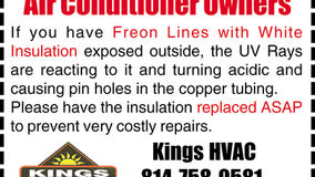 Notice to Air Condition Owners