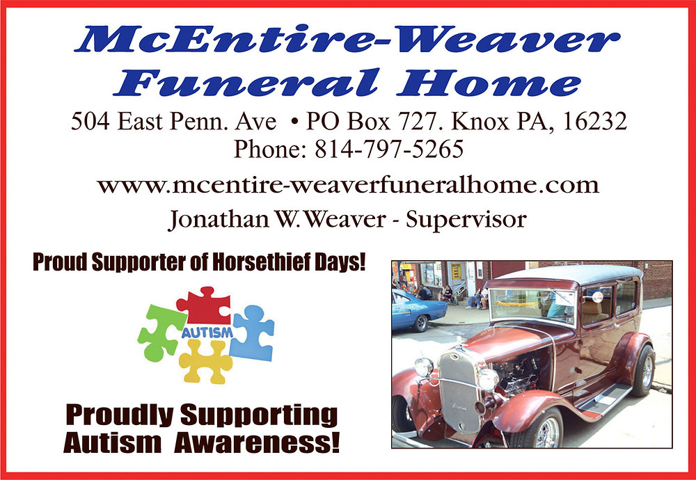 Sponsor: McEntire-Weaver Funeral Home