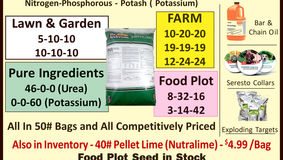 Zanella Milling & Farm Mart - Anderson Fertilizers