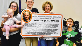 Pickleball Courts Dedicated in Brady’s Bend