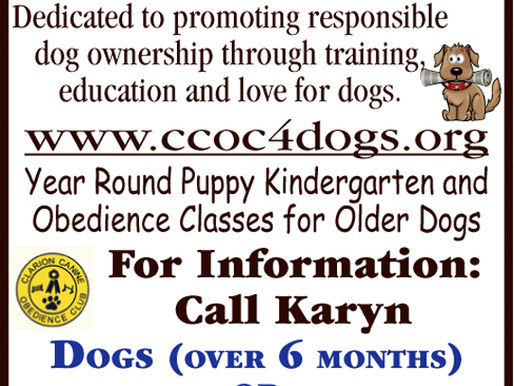 Clarion Canine Obedience Club