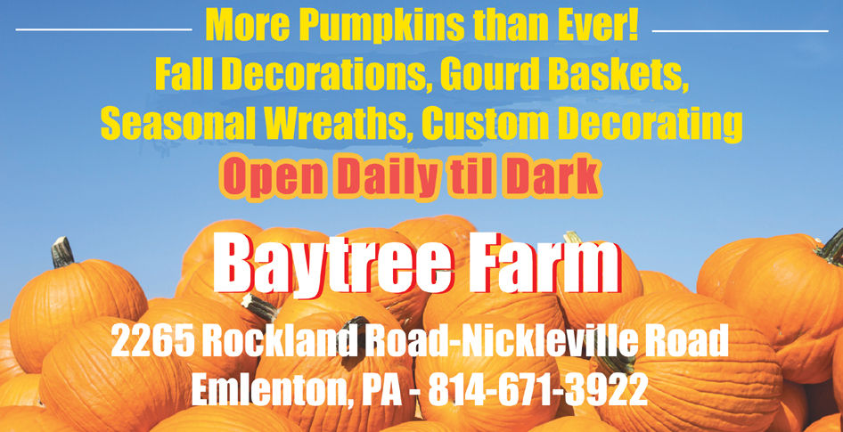 Baytree Farm - Nicklevile Rd., Emlenton