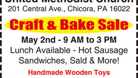 Chicora UMC - Craft & Bake Sale