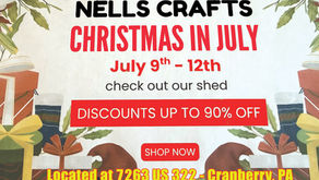 Nells Crafts - Christmas in July - July 9 - 12th