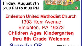 Vacation Bible School - July 28th - UM Church Emlenton