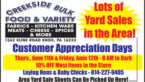 Creekside Bulk Food & Variety - Customer Appreciation Days July 11 & 12