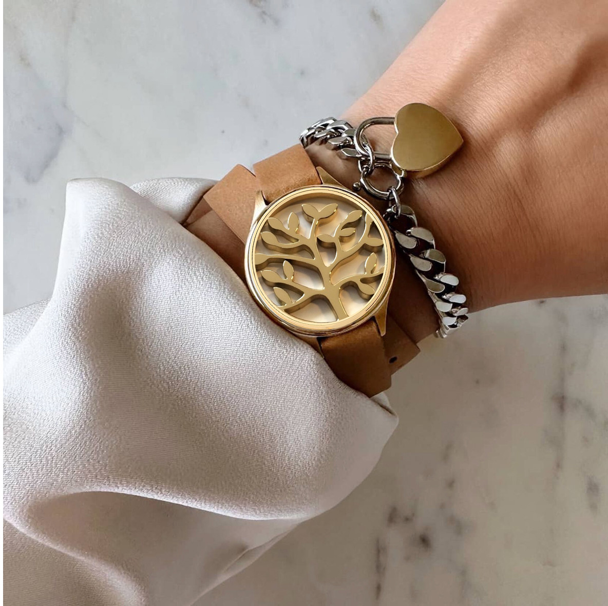 Powernista Tree of Life Lip Balm Bracelet