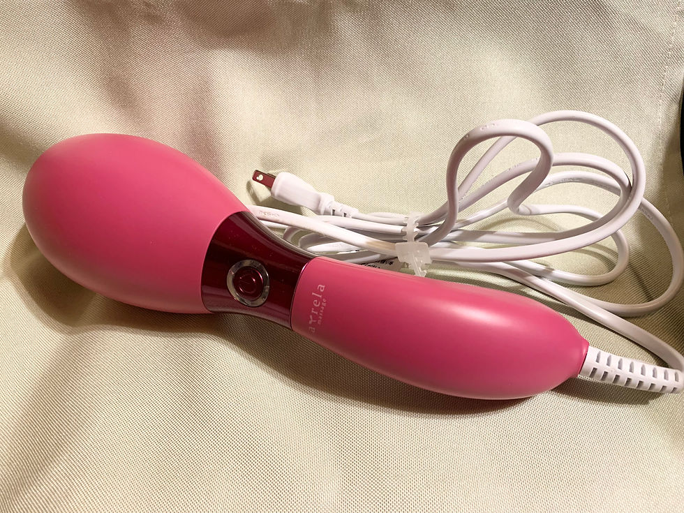 アルインコ ハンドマッサージャーワンボタン式 ピンク MCR5119P 1点のみ(中古品)