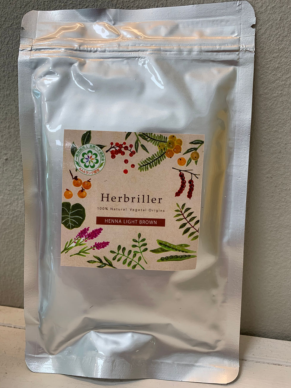 新品/ハーブリエヘナ ライトブラウン(オーガニック、白髪を染めたい方に)