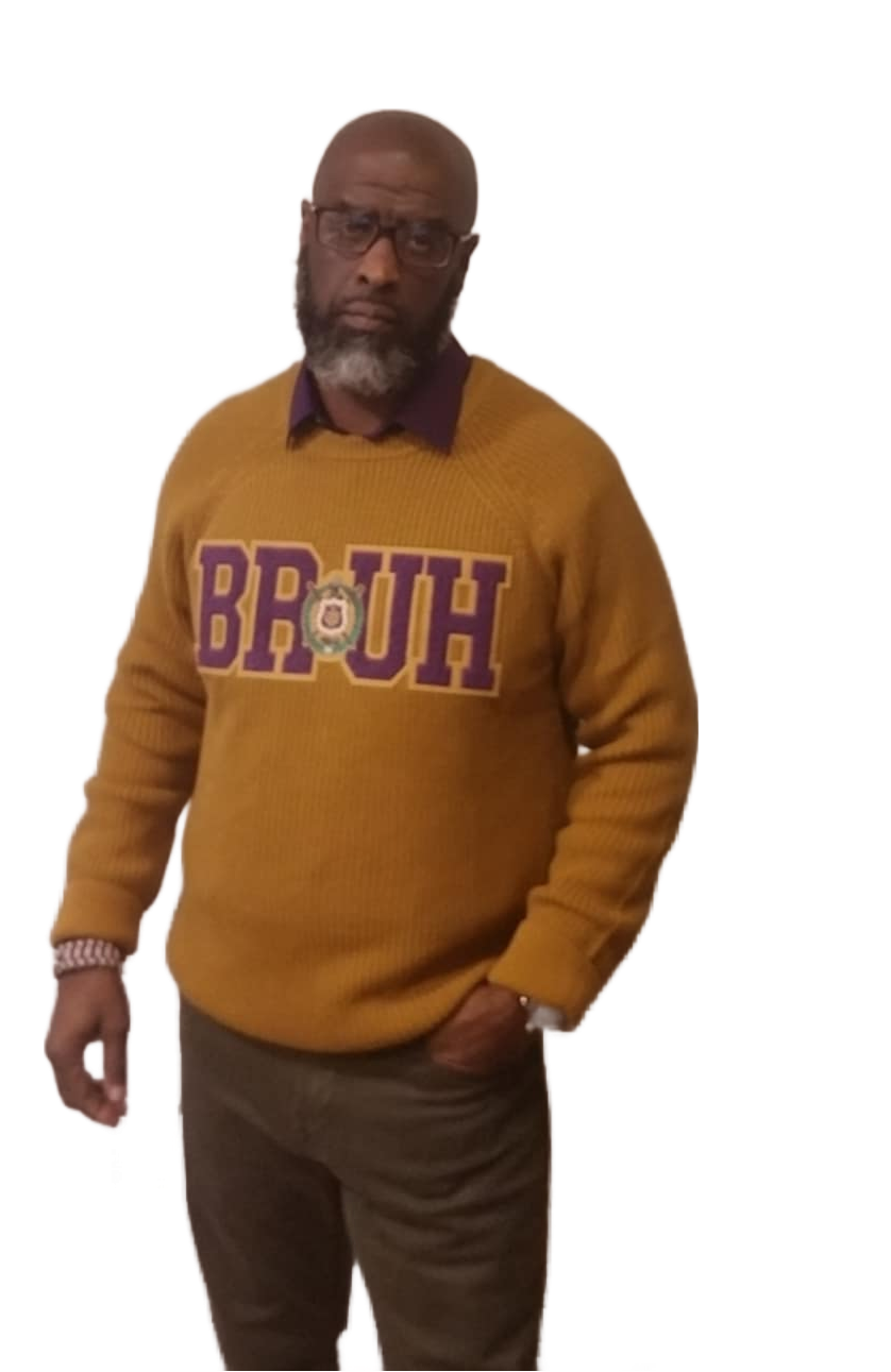 Thumbnail: OLD GOLD SWEATER CHENILLE DESIGN