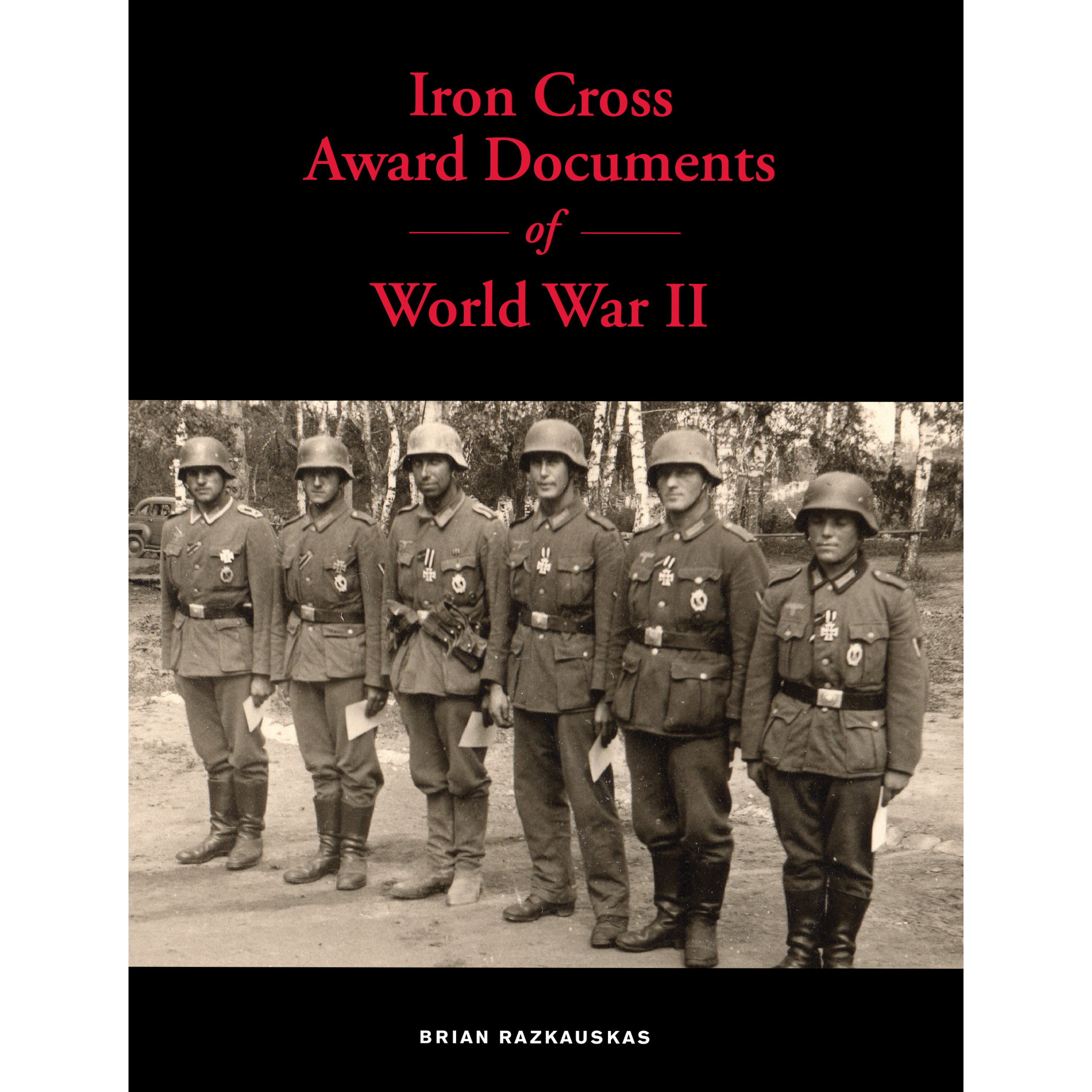 Iron Cross Award Documents of World War II
