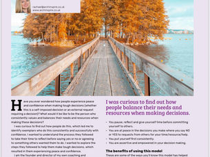 ANLP Publication - 'Making Tough Decisions'