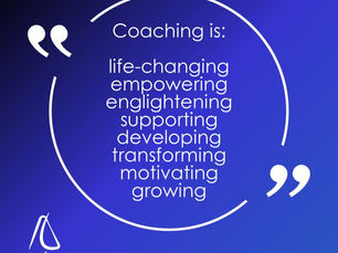 Coaching Is..............