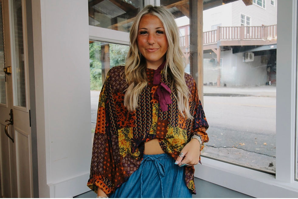 Thumbnail: Patchwork Tie Shirt 