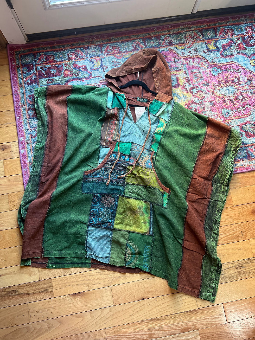 Thumbnail: Patchwork Poncho
