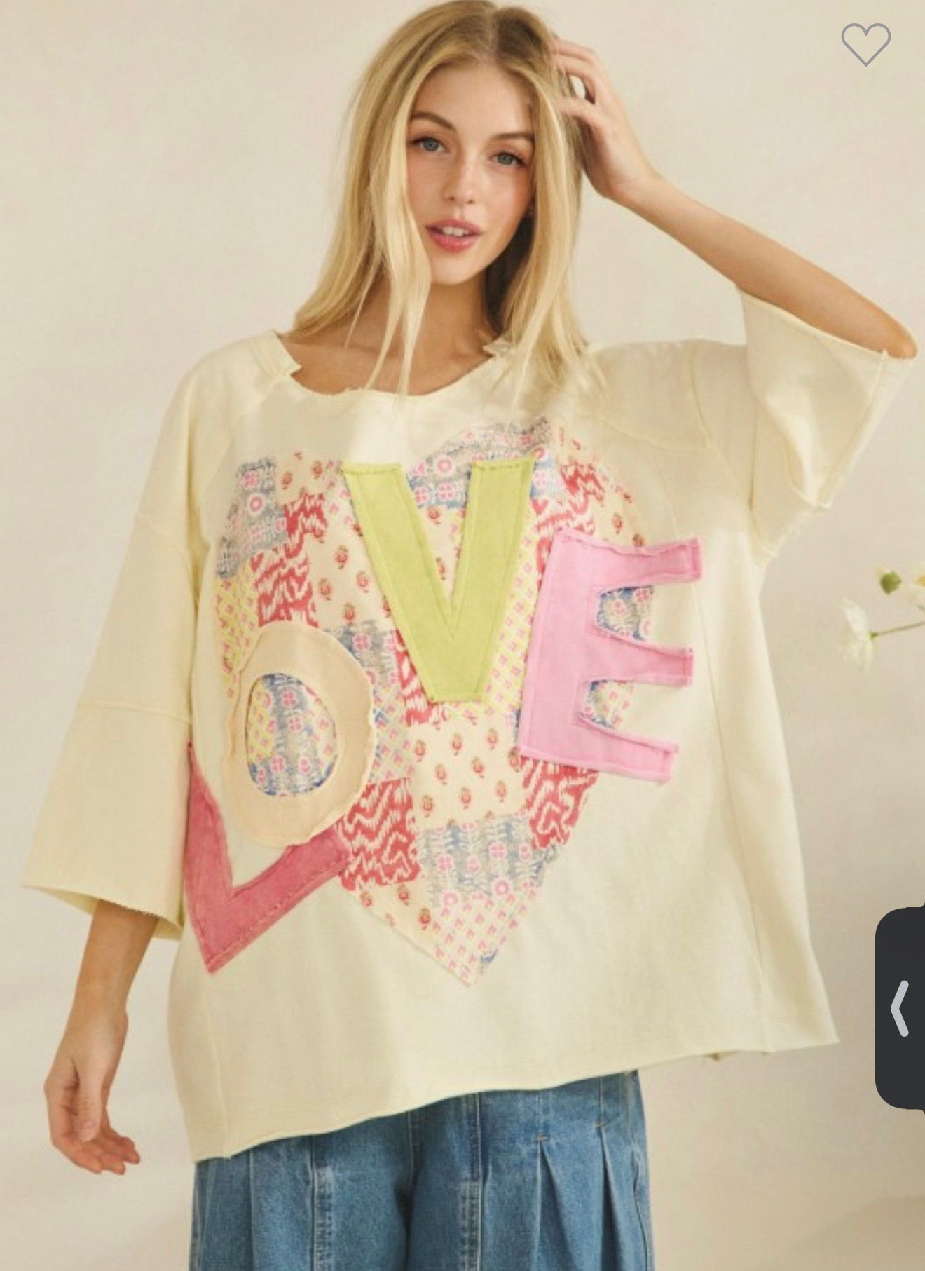 “LOVE” T-Shirt (Pink)
