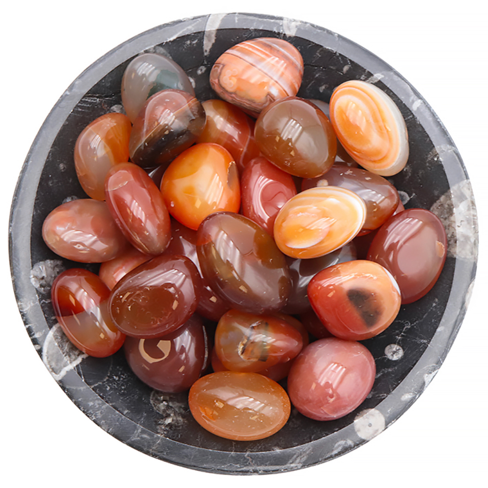Pierre roulée - Cornaline