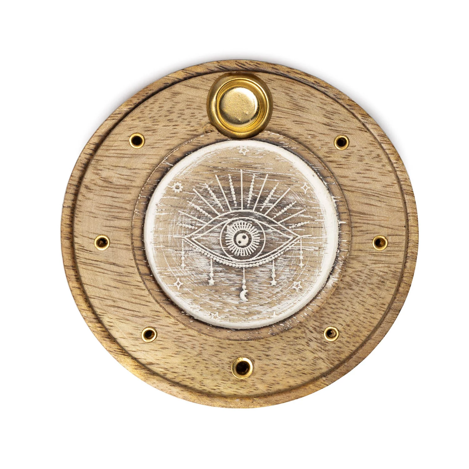 Porte encens en bois