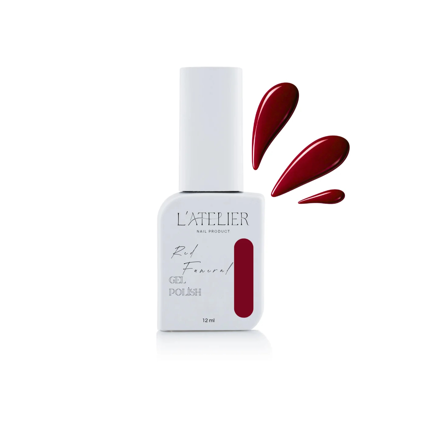 Vernis semi permanent - Red Funeral