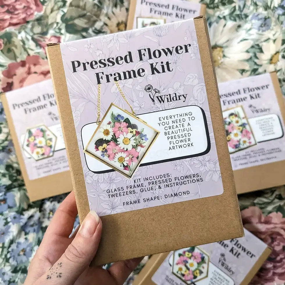 Thumbnail: DIY Pressed Flower Frame Kit