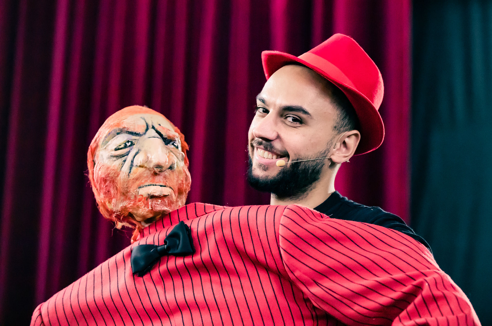 Vanitosul (Vlad Binzoiu) - papusa compusa din spectacolul pentru copii "Micul Prit"