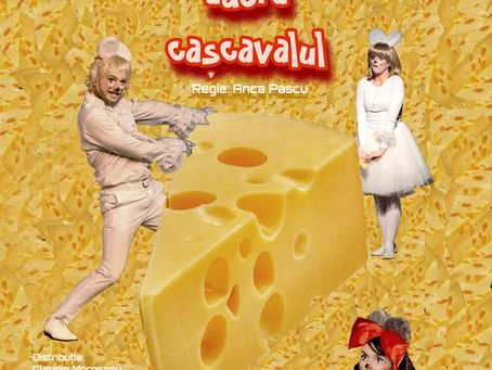 Șoriceii adoră cașcavalul