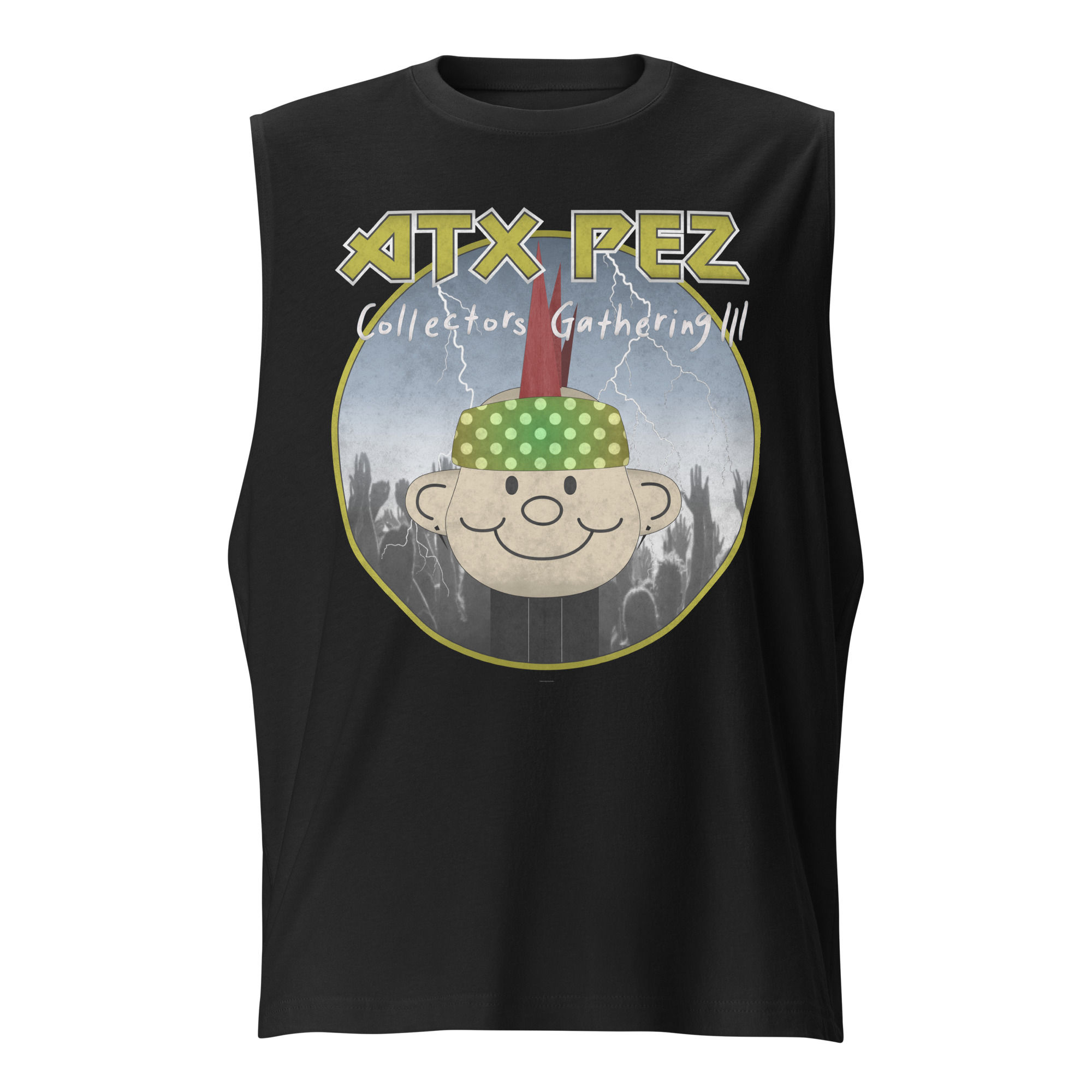ATX PEZ 80s Metal Muscle T