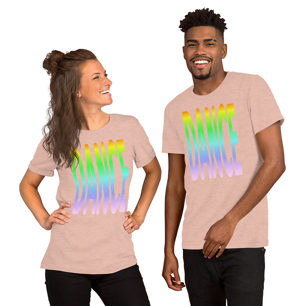 Thumbnail: DANCE T-Shirt - Colored (Unisex)