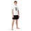 Thumbnail: Victor Men's White Rash Guard - Short Sleeve