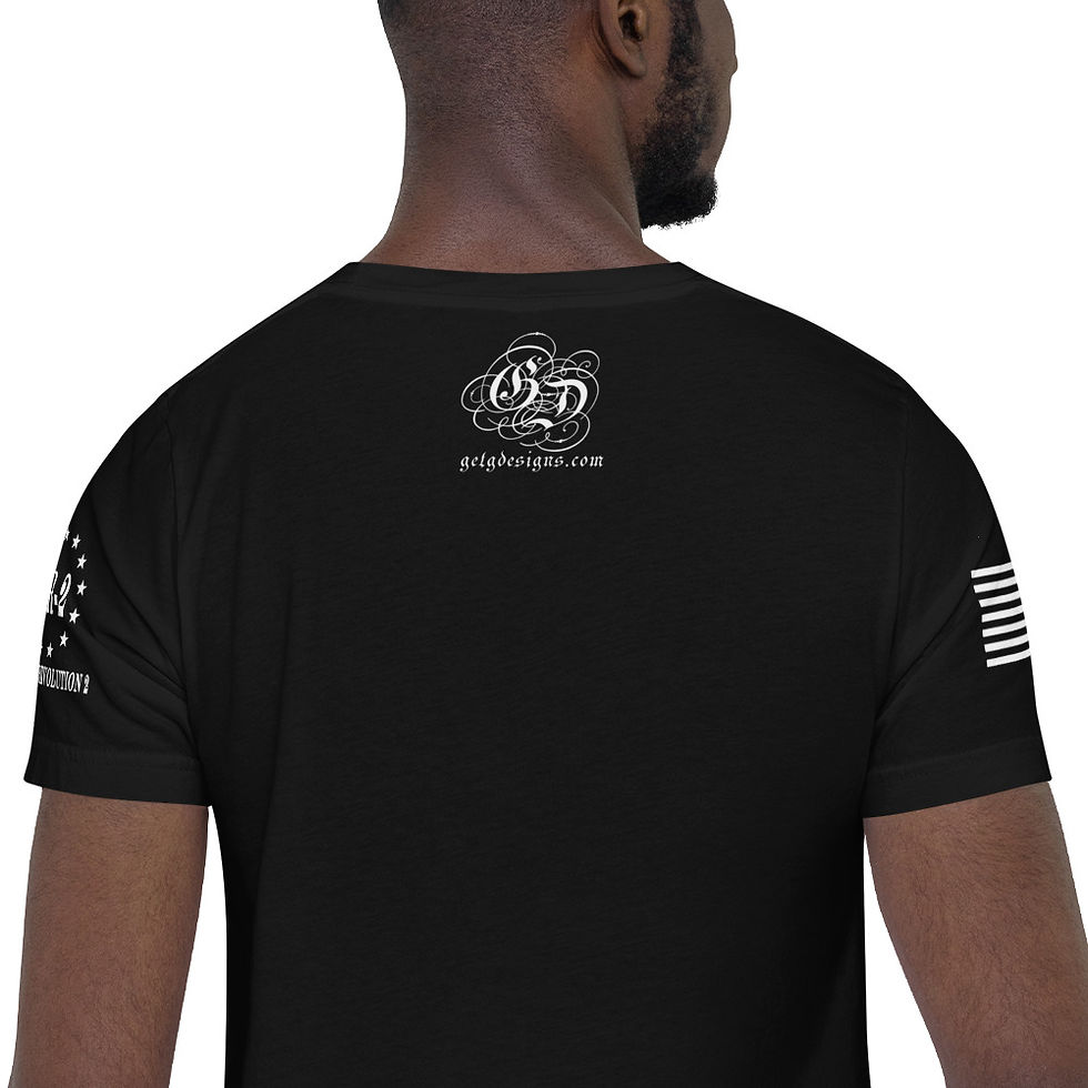 Thumbnail: Freedom Fighters T-shirt - Black (Unisex Fit)