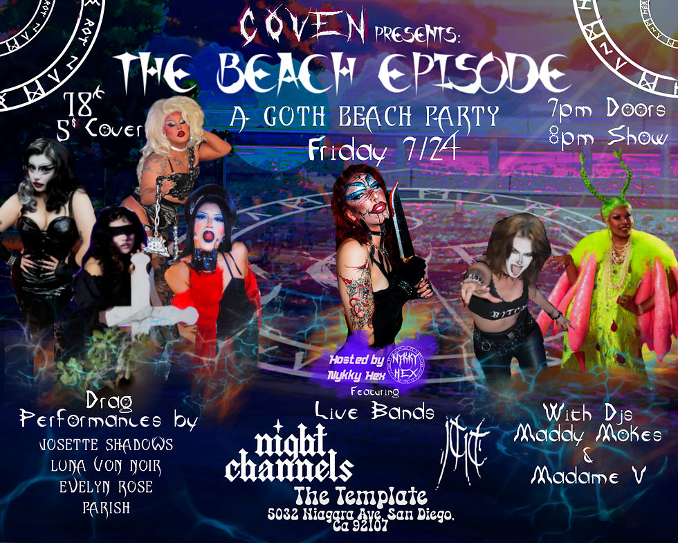 The Beach Episode “A Goth Beach Party”