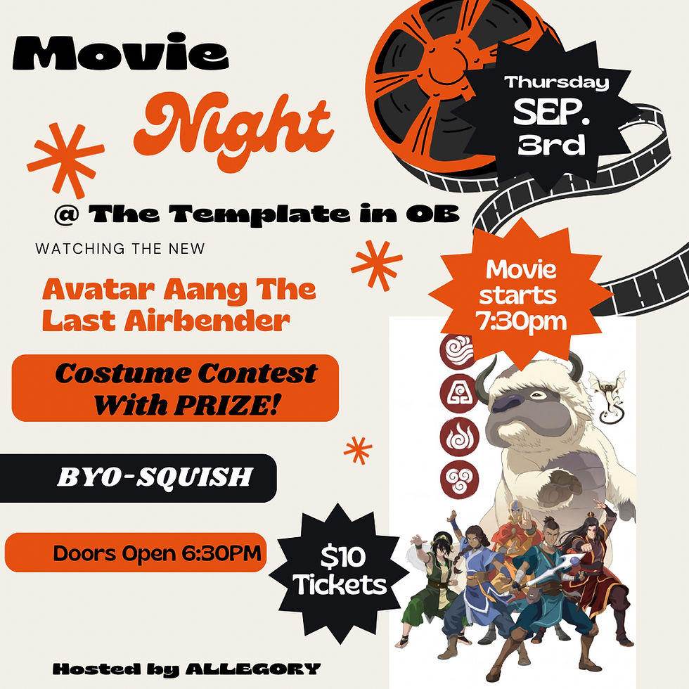 🌪️ AVATAR MOVIE NIGHT: THE ELEMENTS ARE CALLING 🌪️