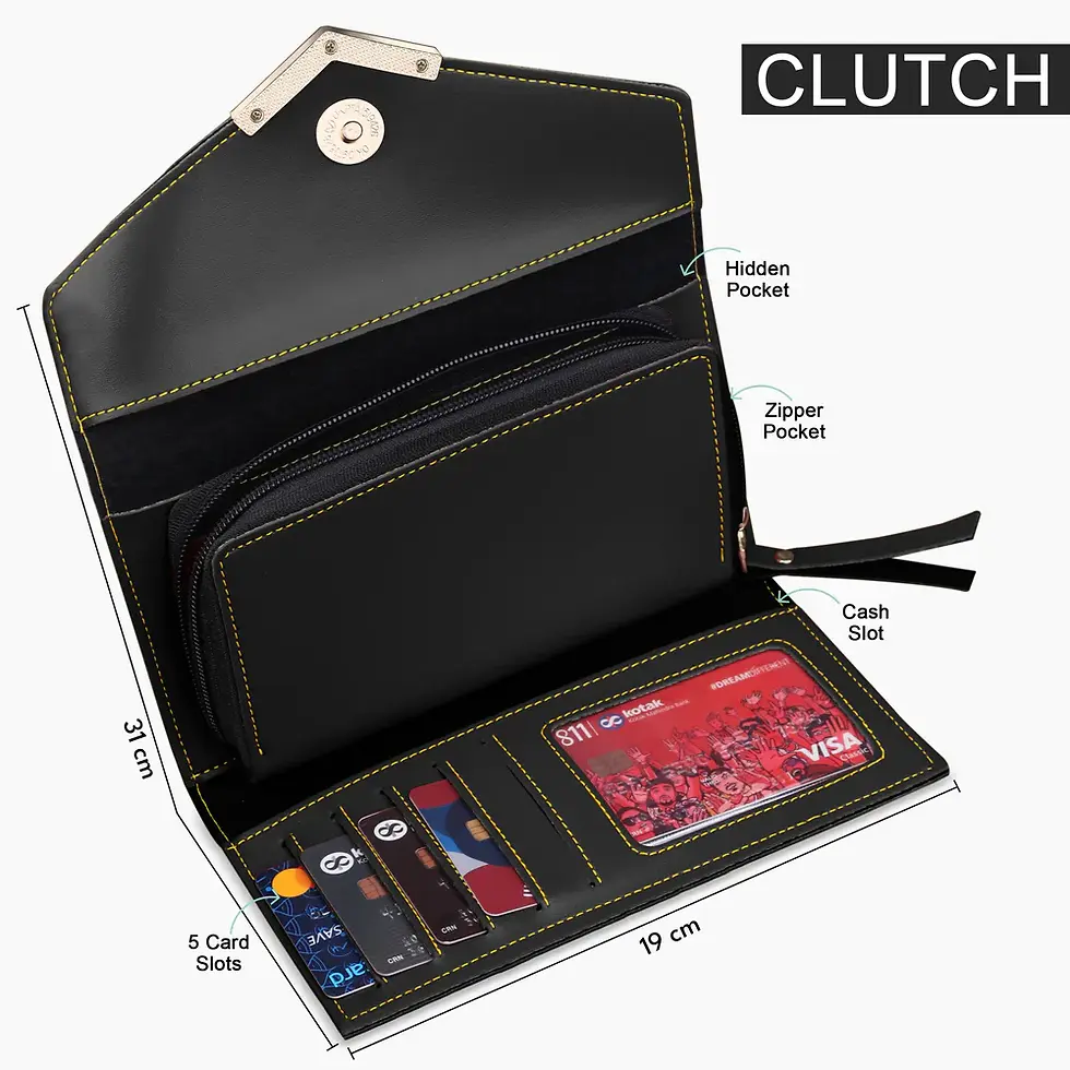 Thumbnail: Premium Quality Clutch With Name & Charm
