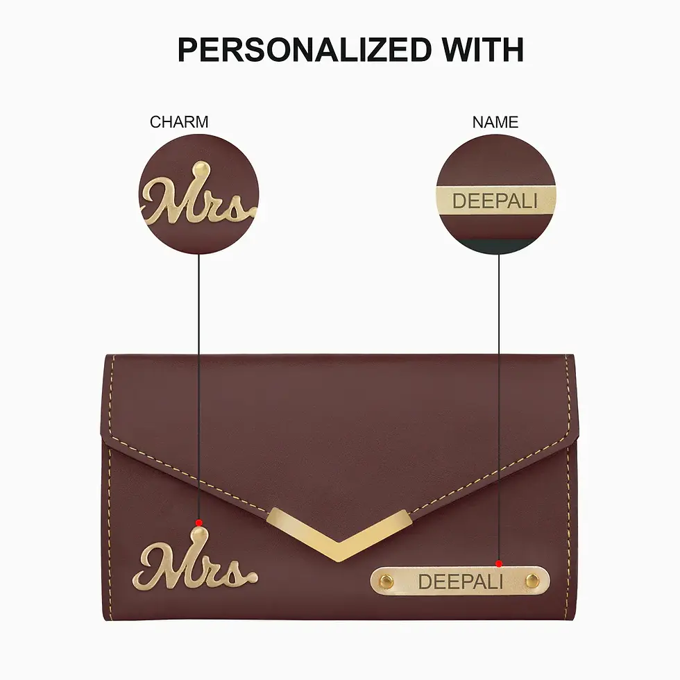 Thumbnail: Premium Quality Clutch With Name & Charm