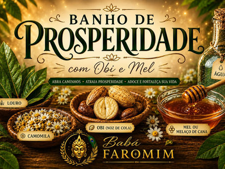 Banho de Prosperidade com Obi: Desperte Caminhos de Abundância