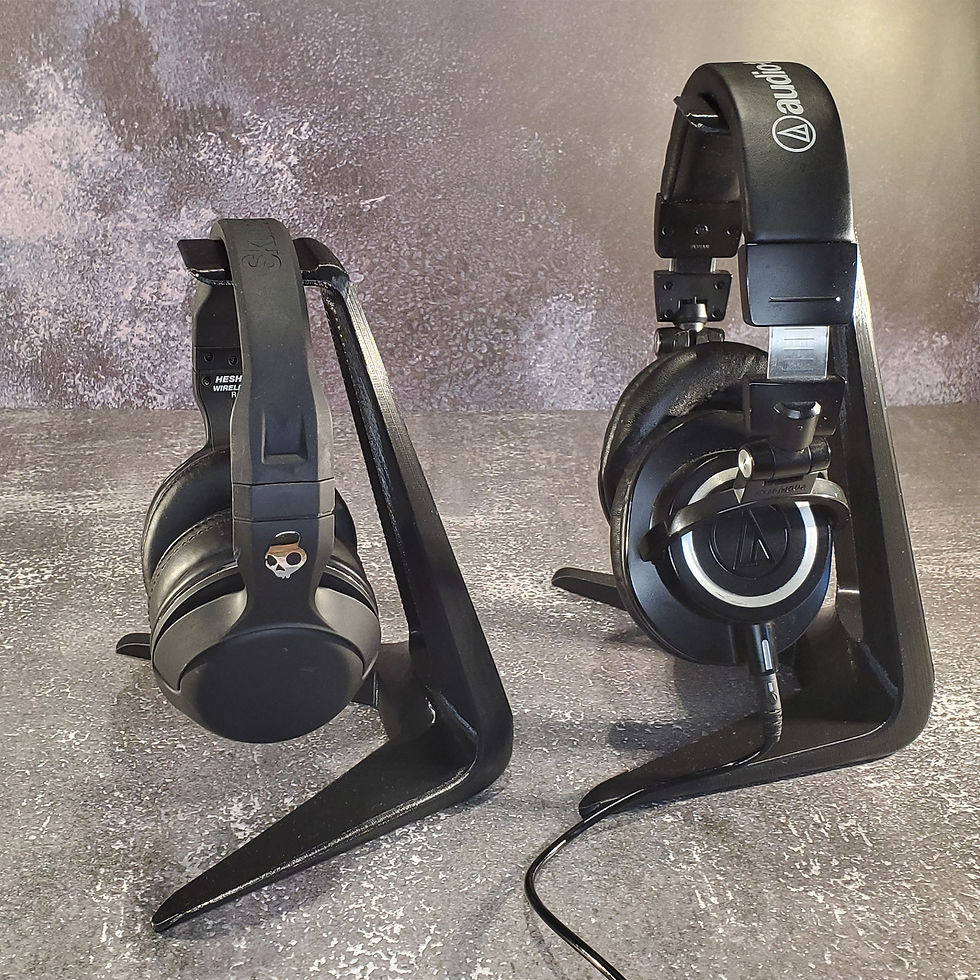 Sleek Single Headphones / Headset stand - 3D Printed