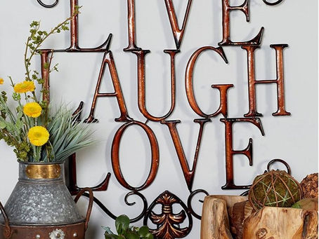 Let your choice of décor reflect your personality and taste!