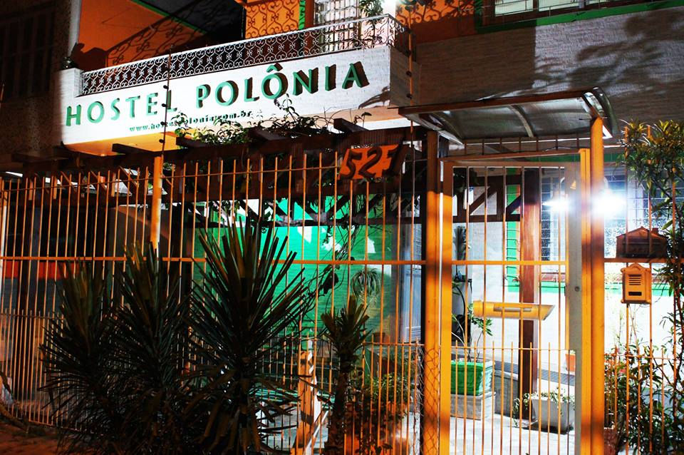 Fachada Pousada e Hostel Polônia