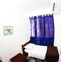 Quarto com ar condicionado em Pousada e Hostel Polônia Porto Alegre