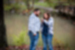 A girl looking at her ring after being proposed at Steele Creek Park in Bristol TN