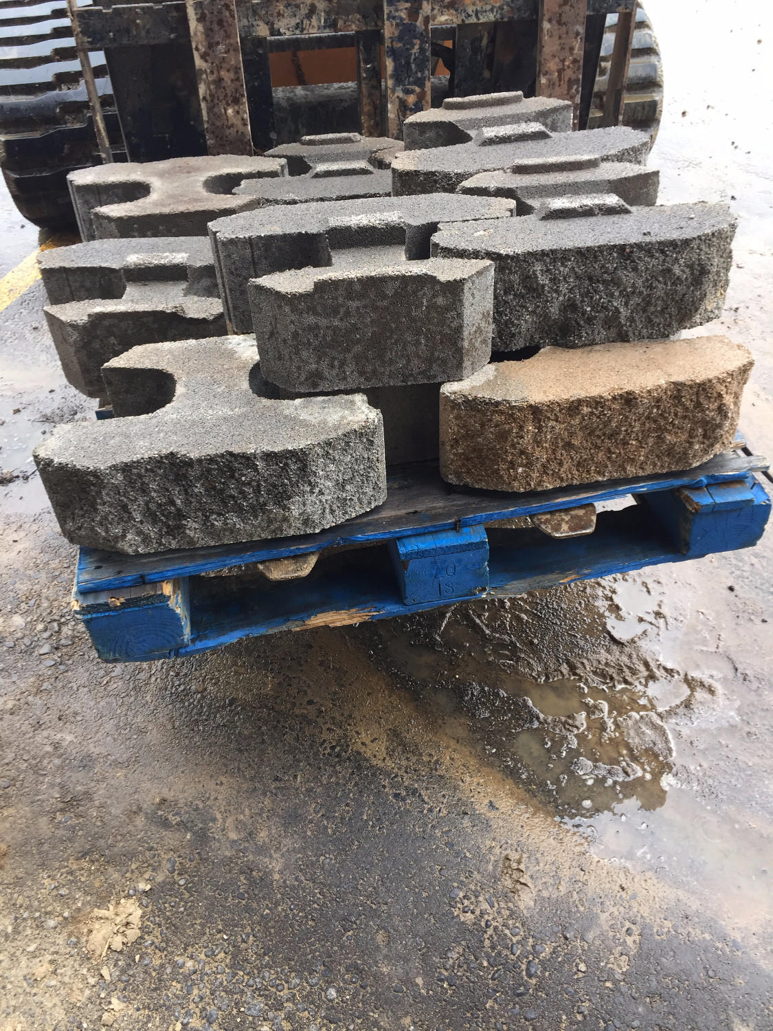 Pallet of block