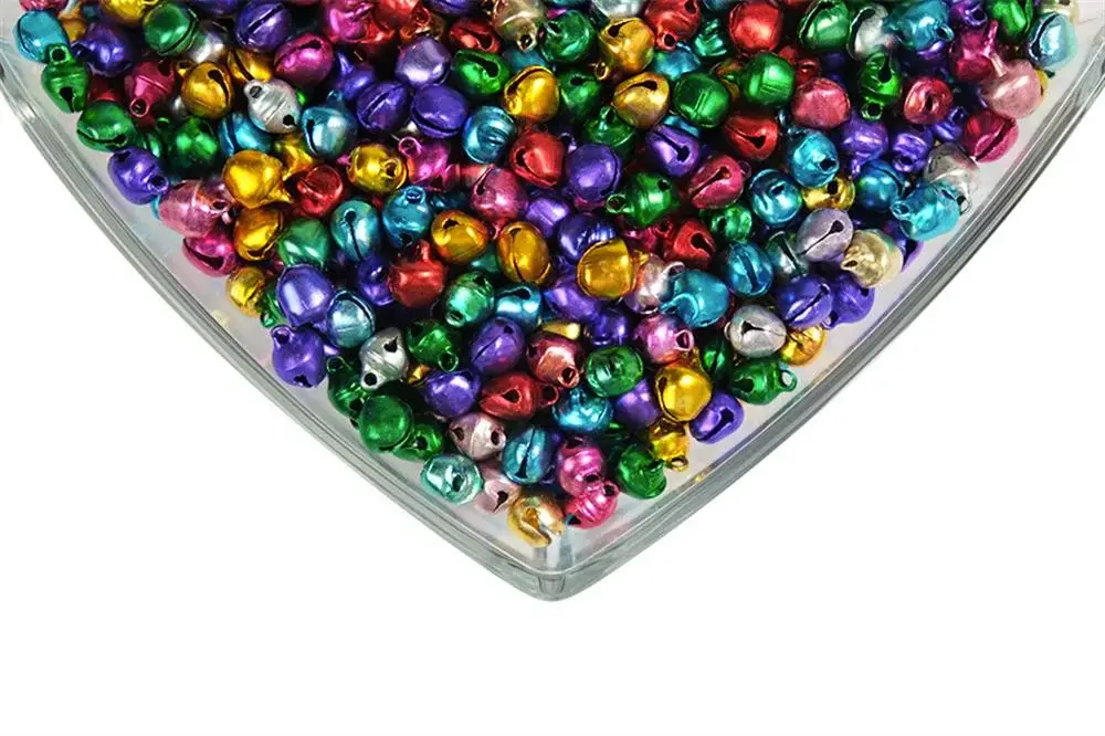 Karışık Renkli Zil 8 mm 50 Adet