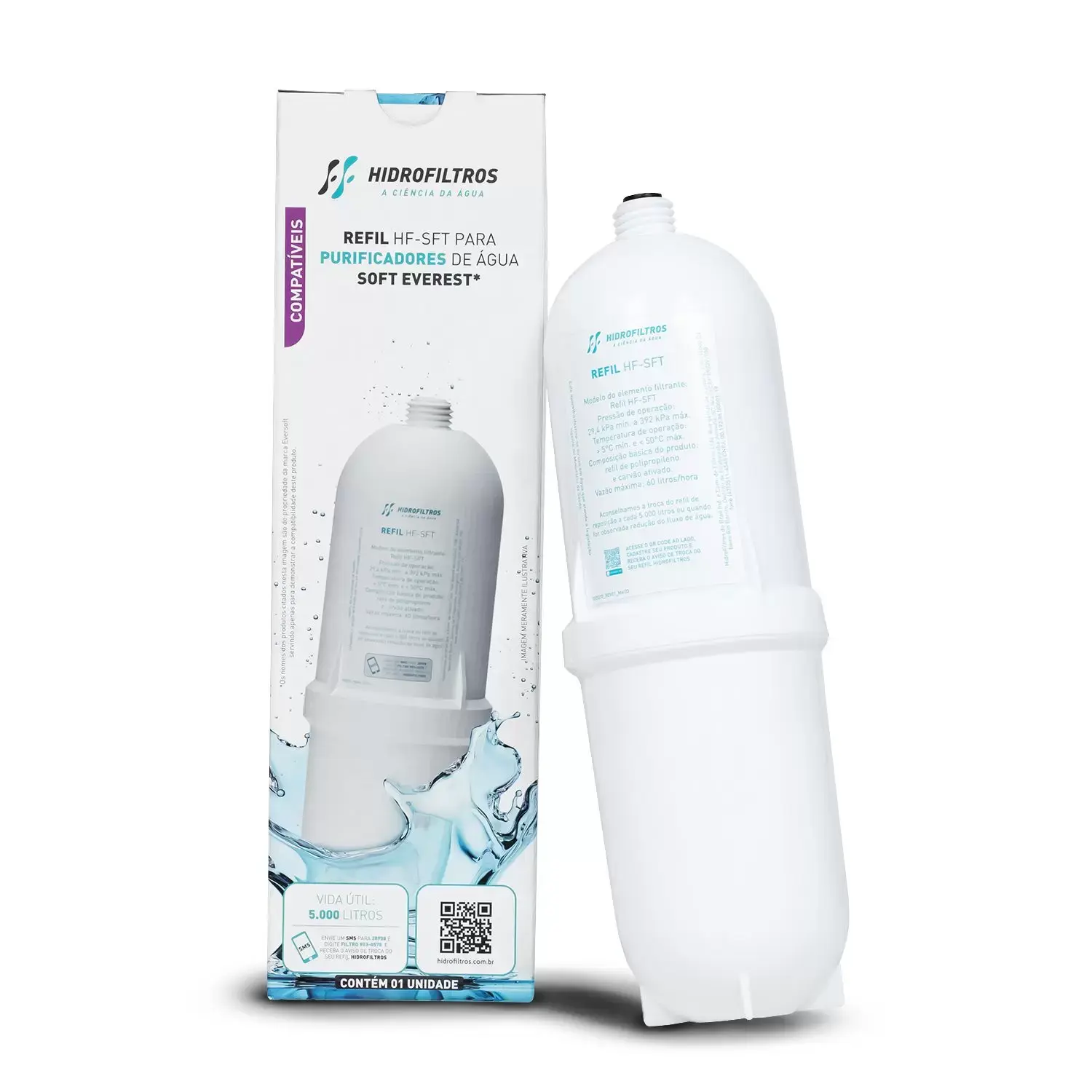 REFIL PARA PURIFICADOR ELETRICO HF-SFT